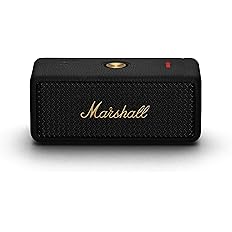 Marshall Emberton II Portable Bluetooth Speaker (Black & Brass)