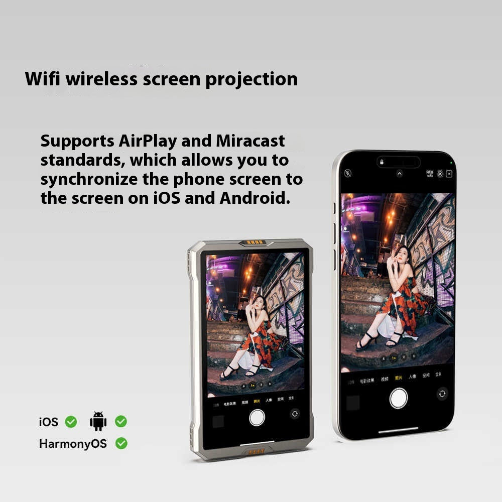 Wireless Display Screen Image Mobile Phone Wireless Magnetic Screen Rear Selfie